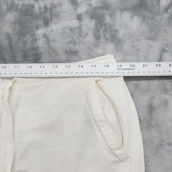 Cubavera Pants Mens XL White Natural Linen Blend Drawstring Straight Pockets - Picture 7 of 10